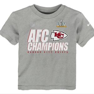 Kansas City Men's AFC Champions T-Shirt  New Size Medium